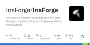 InsForge：为AI编码Agent设计的一站式开源后端，数据库认证存储全搞定-枫选