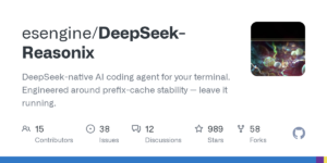 Reasonix：DeepSeek原生终端AI编程助手，解决prefix-cache稳定性问题-枫选