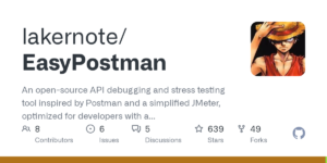 EasyPostman：开源免费的API接口调试工具，Postman+JMeter的轻量替代方案-枫选