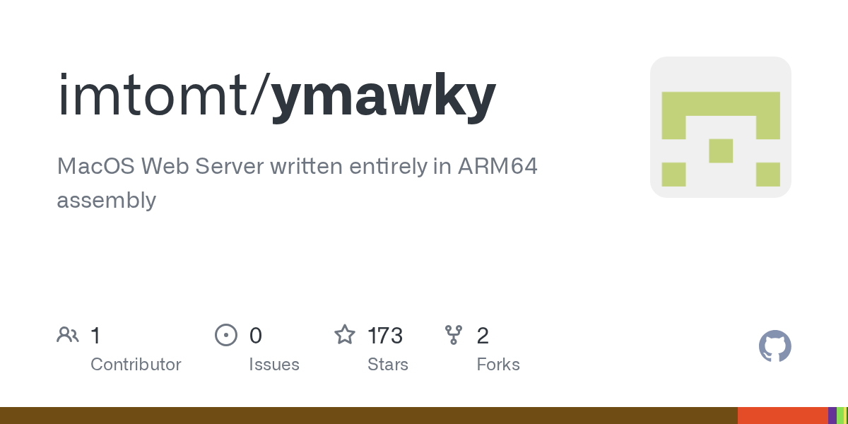 用汇编语言写Web服务器：ymawky，一个关于意义的Show HN项目 - 枫选-枫选