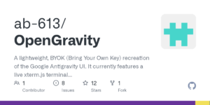 OpenGravity：零安装的浏览器内AI编程IDE，自带Linux终端-枫选