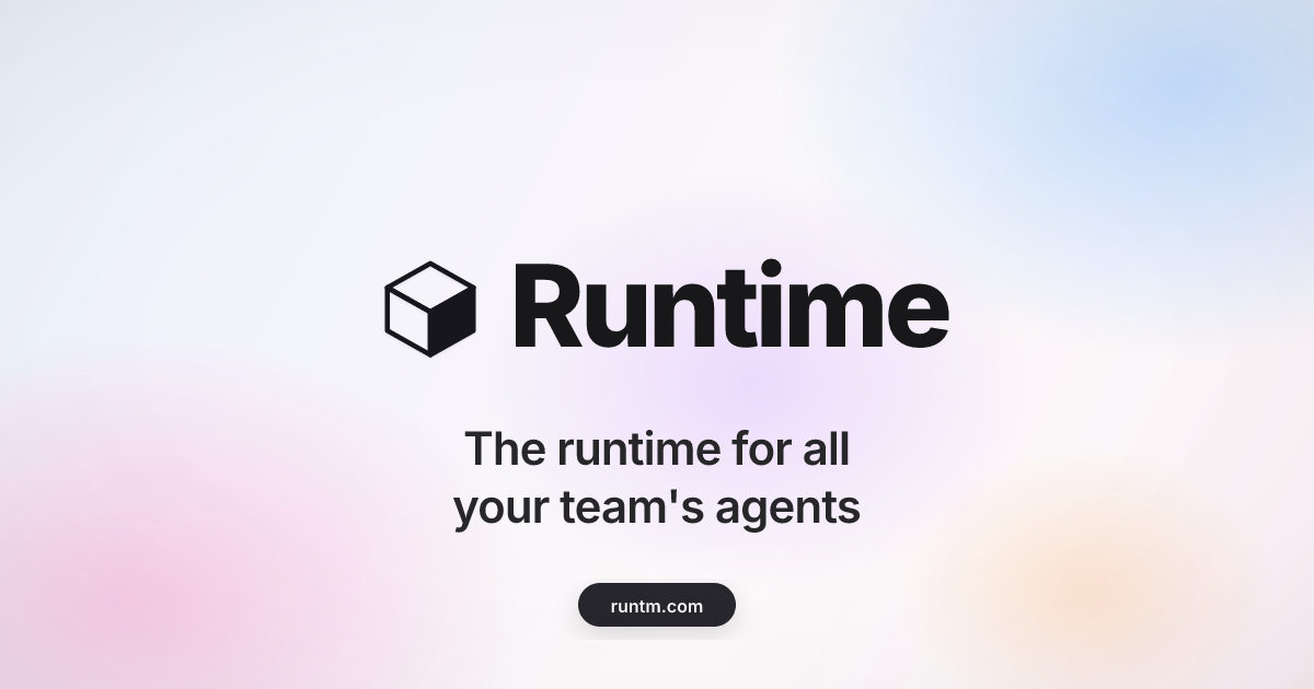 Runtime:YC P26孵化的沙盒编码Agent平台,让团队安全使用AI编程 - 枫选-枫选