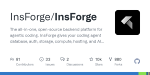 InsForge：开源的coding agents全栈后端平台，给AI Agent用的Heroku-枫选