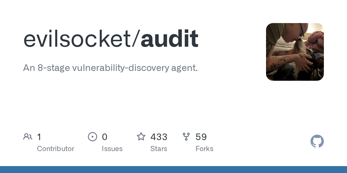 audit:复现Cloudflare Glasswing架构的8阶段漏洞发现Agent,免费开源 - 枫选-枫选