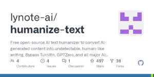 humanize-text：免费开源的AI文本人性化工具，一键去除AI写作痕迹-枫选