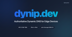 DynIP：自托管动态DNS方案，支持IPv6、DNSSEC和RFC 2136-枫选